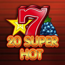 20 Super Hot slot logo by Amusnet Interactive at Hypekasino Casino