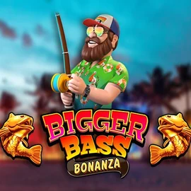 Bigger Bass Bonanza logo by Pragmatic Play at Hypekasino Casino