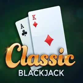 Classic Blackjack by Red Tiger Gaming, showcased at hypekasino.dk – game logo