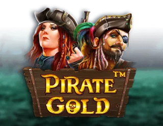 Pirate Gold slot logo by Pragmatic Play at Hypekasino Casino