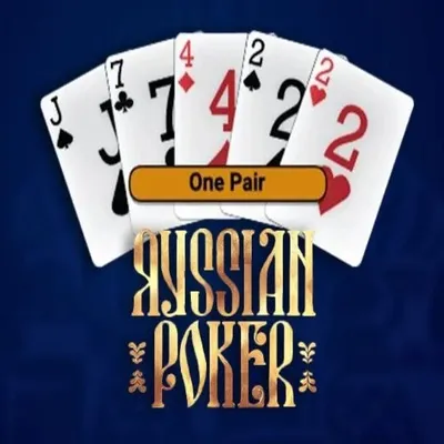 Russian Poker slot icon by OneTouch Games, available at Hypekasino Casino