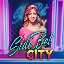 Side Bet City slot visual from Evolution available on hypekasino.dk