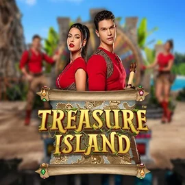Treasure Island slot logo by Pragmatic Play at Hypekasino Casino